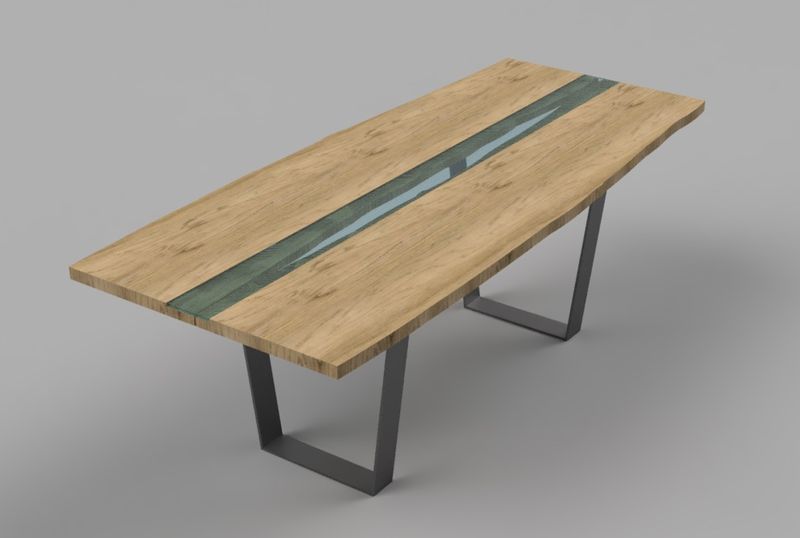 CAD Konstruktion von einem Tisch